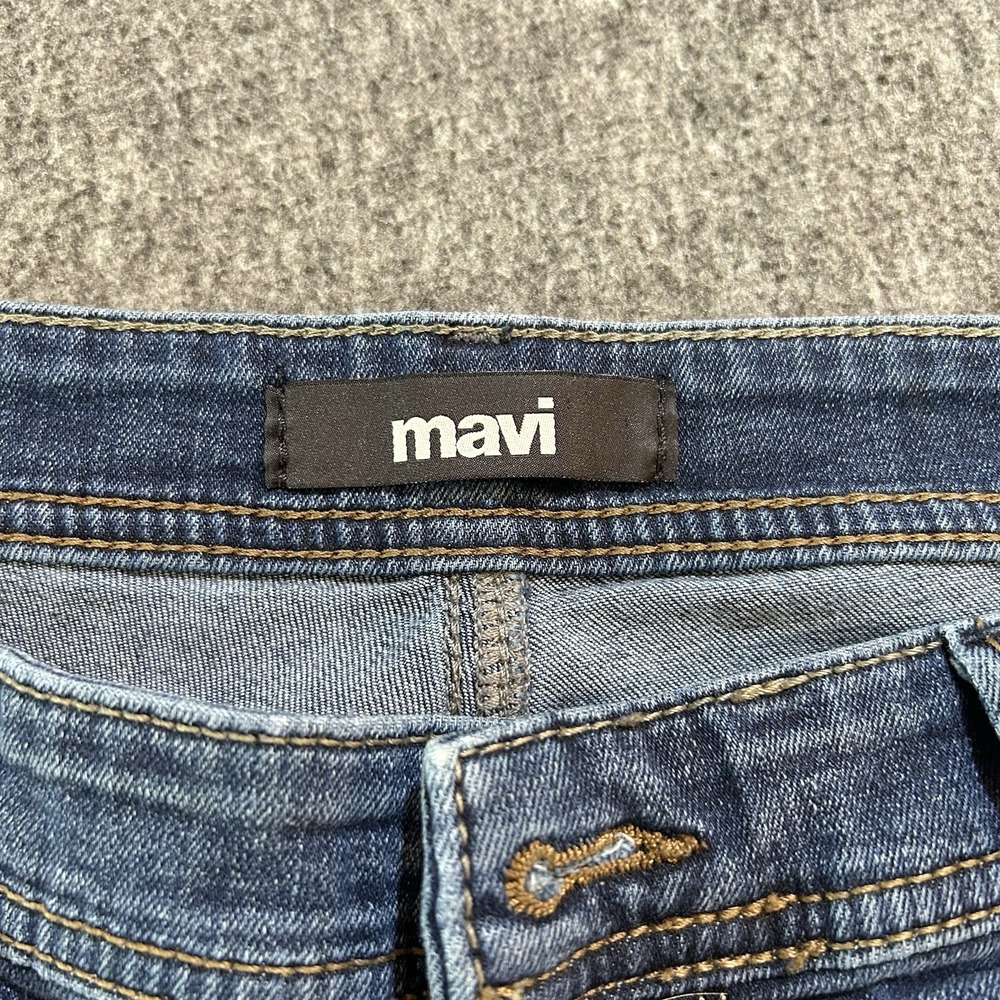 Mavi Jeans Men's 36x32 Relaxed Straight Leg Mid Wash Denim Faded Baggy Matt - Picture 3 of 13